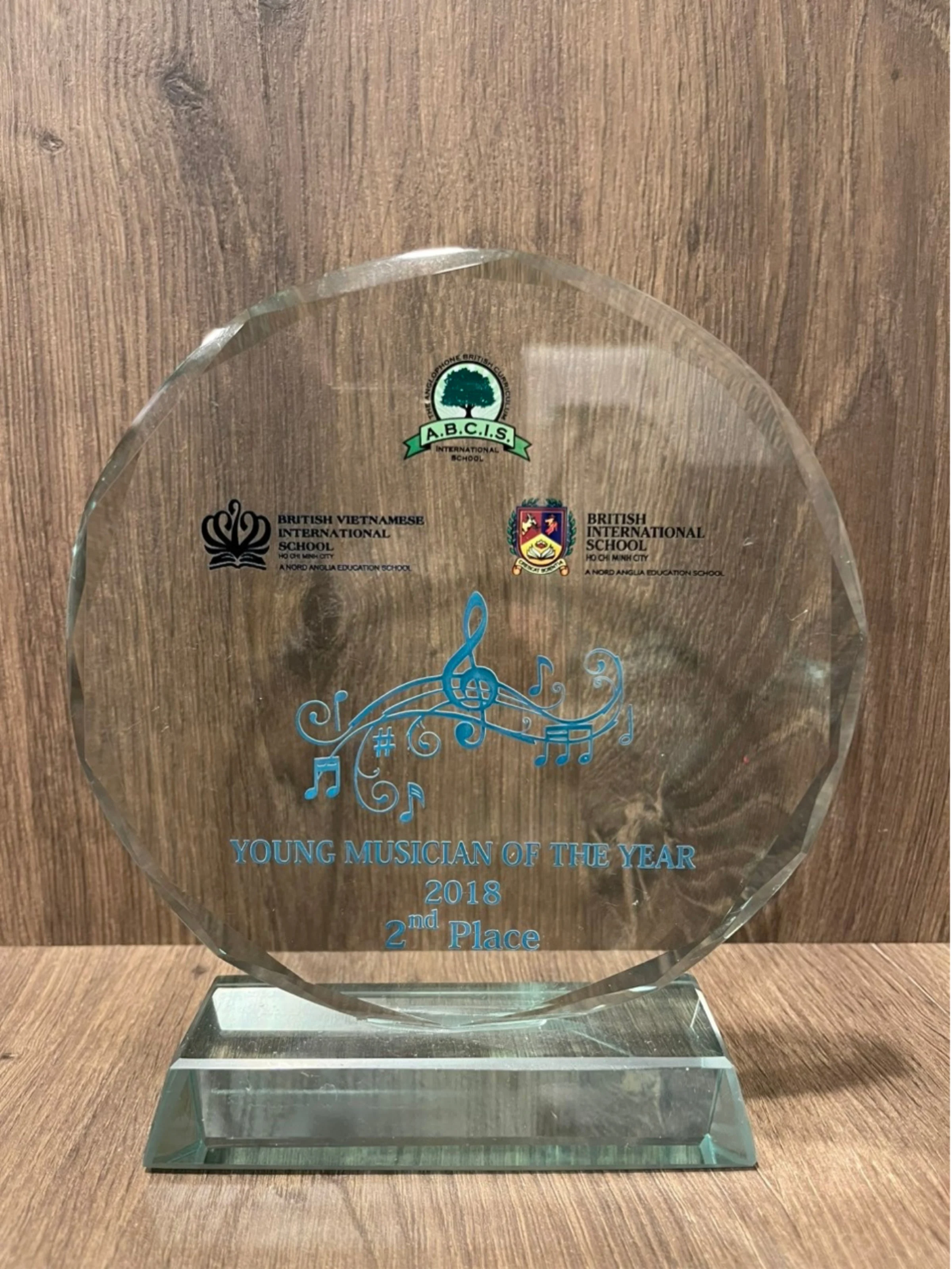 2nd Place in The Young Musician of the year 2017