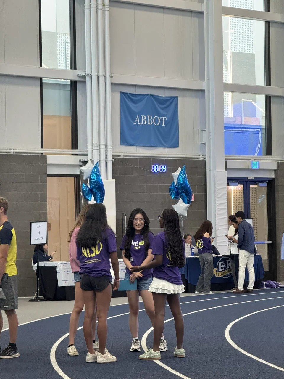 Dolly welcoming students at Phillips Academy in 2025