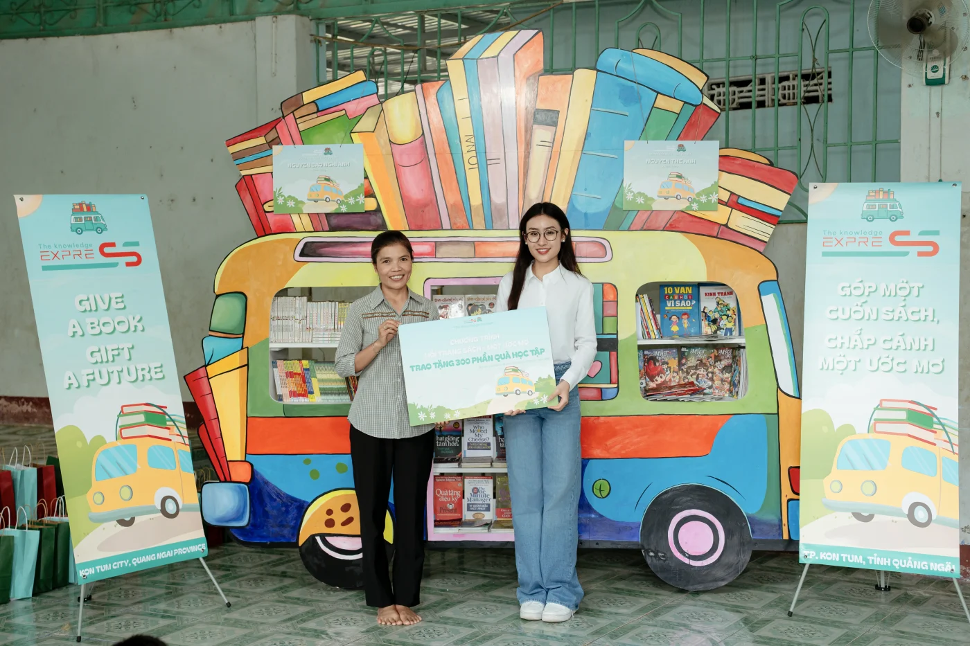 Founder & Project Director – The Knowledge<br> Express (Mobile Library Initiative)
